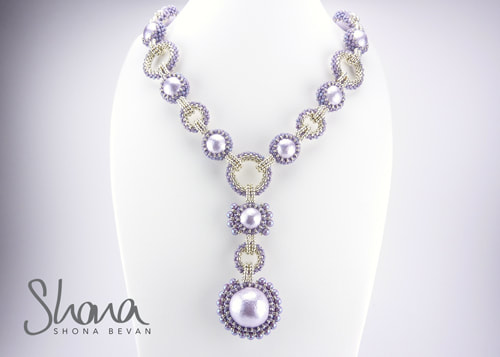 Bonbon necklace in Purple (2023)